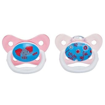 Dr.Brown'sจุกหลอกPreVent BUTTERFLY SHIELD Pacifier, Stage 2 * 6-12M - Pink, 1pk.(Pink) Dr.Brown'sจุกหลอกPreVent BUTTERFLY SHIELD Pacifier, Stage 2 * 6-12M - Pink, 1pk.(Pink)