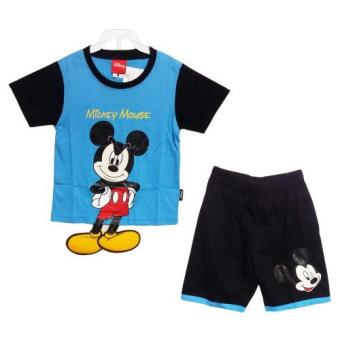 Disney MICKEY MOUSE เสื้อผ้าเด็กชุด มิกกี้เมาส์ ตรงมือเป็นกระเป๋าเสื้อและขาห้อยฟองน้ำ (สีฟ้า/น้ำเงิน) A1580 Disney MICKEY MOUSE เสื้อผ้าเด็กชุด มิกกี้เมาส์ ตรงมือเป็นกระเป๋าเสื้อและขาห้อยฟองน้ำ (สีฟ้า/น้ำเงิน) A1580