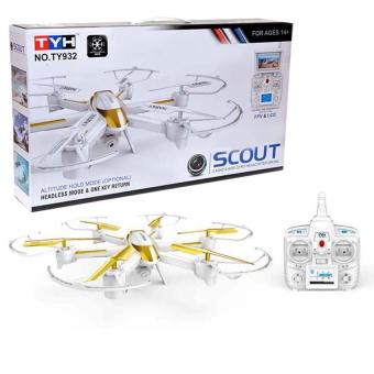 Drone ติดกล้องความละเอียดสูง 6 ใบพัด พร้อมระบบถ่ายทอดสดแบบ Realtime(สามารถต่อดูภาพผ่านมือถือได้ทันที)WIFI สีขาว Drone ติดกล้องความละเอียดสูง 6 ใบพัด พร้อมระบบถ่ายทอดสดแบบ Realtime(สามารถต่อดูภาพผ่านมือถือได้ทันที)WIFI สีขาว