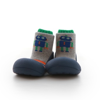 Attipas รองเท้าหัดเดิน รุ่น Robot สี Navy Size M Attipas รองเท้าหัดเดิน รุ่น Robot สี Navy Size M