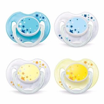 Philips Avent จุกนมหลอกเอเวนท์ 0-6 เดือน สำหรับกลางคืน แพ็ค 2 ชิ้น Philips Avent จุกนมหลอกเอเวนท์ 0-6 เดือน สำหรับกลางคืน แพ็ค 2 ชิ้น