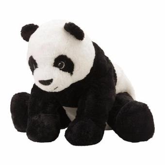 IKEA แพนด้า ครอมมิก ตุ๊กตาผ้า, ขาว, ดำ ขนนุ่มมาก IKEA แพนด้า ครอมมิก ตุ๊กตาผ้า, ขาว, ดำ ขนนุ่มมาก