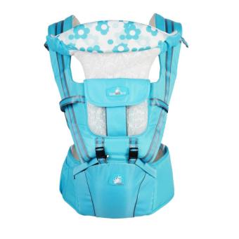 Mustme เป้อุ้มเด็ก แบบมีฐานรองนั่ง 12IN1 Multi-Fuctional Baby Carriers - สีฟ้า Mustme เป้อุ้มเด็ก แบบมีฐานรองนั่ง 12IN1 Multi-Fuctional Baby Carriers - สีฟ้า