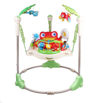 baby_kidsonline เก้าอี้กระโดด Jumperoo Rain Forest - Red/Green baby_kidsonline เก้าอี้กระโดด Jumperoo Rain Forest - Red/Green