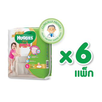 ขายยกลัง! Huggies Ultra Gold แบบกางเกง ไซส์ L 14 ชิ้น 6 แพ็ก สำหรับเด็กหญิง ขายยกลัง! Huggies Ultra Gold แบบกางเกง ไซส์ L 14 ชิ้น 6 แพ็ก สำหรับเด็กหญิง