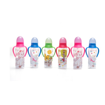Disney ขวดนม ทรงกระบอก 8 Oz. แขนจับ (6ขวด) Disney ขวดนม ทรงกระบอก 8 Oz. แขนจับ (6ขวด)