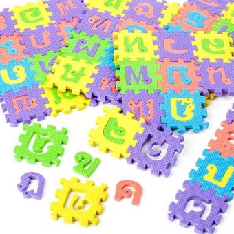 จิ๊กซอว์โฟม ก-ฮ 44 ชิ้น (44 Pieces Jigsaw Foam) จิ๊กซอว์โฟม ก-ฮ 44 ชิ้น (44 Pieces Jigsaw Foam)