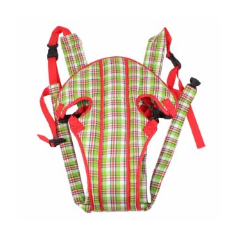 Baby Carrier เป้อุ้มเด็กทารก สะพายด้านหน้า/หลัง รุ่น AM14881-BB2 (ลายสก๊อต สีเขียว/แดง ) Baby Carrier เป้อุ้มเด็กทารก สะพายด้านหน้า/หลัง รุ่น AM14881-BB2 (ลายสก๊อต สีเขียว/แดง )