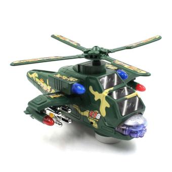 Toon World เฮลิคอปเตอร์ใส่ถ่านชนถอย มีไฟมีเสียง Helicoptors with lights and sound Toon World เฮลิคอปเตอร์ใส่ถ่านชนถอย มีไฟมีเสียง Helicoptors with lights and sound