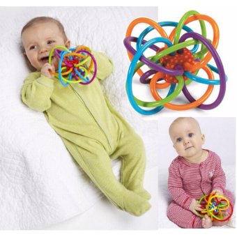 Minlane Kids Manhattan Winkel ยางกัด พร้อมของเล่นเขย่าแบบมีเสียง Minlane Kids Manhattan Winkel ยางกัด พร้อมของเล่นเขย่าแบบมีเสียง