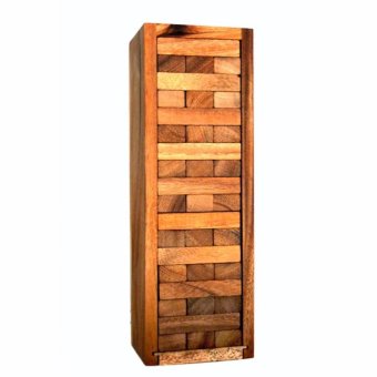 ของเล่นไม้ Number Block (Size S) Wooden JenGa Game (เกมส์คอนโดถล่ม) 54 Pcs ของเล่นไม้ Number Block (Size S) Wooden JenGa Game (เกมส์คอนโดถล่ม) 54 Pcs