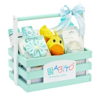 Babito ชุดกระเช้ารับขวัญเด็กแรกเกิด รุ่น รักษาโลกเขียว - GG2 Babito ชุดกระเช้ารับขวัญเด็กแรกเกิด รุ่น รักษาโลกเขียว - GG2