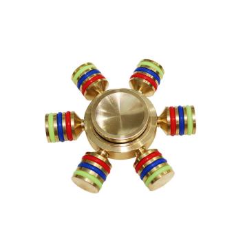 FIDGET SPINNER อลูมิเนียม 6 แฉก FIDGET SPINNER อลูมิเนียม 6 แฉก