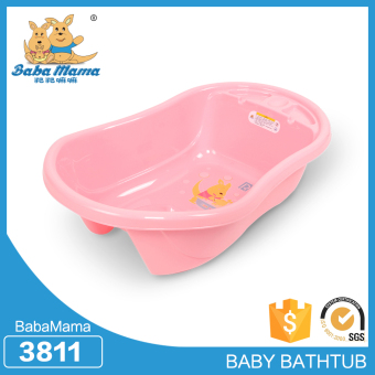 BabaMama อ่างอาบน้ำสำหรับเด็ก ขนาดกลาง รุ่น 3811 สีชมพู BabaMama อ่างอาบน้ำสำหรับเด็ก ขนาดกลาง รุ่น 3811 สีชมพู