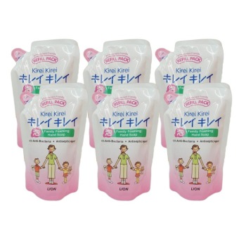 Lion Kirei Kirei Family Foaming Hand Soap 200 ml. (6 ถุง) Lion Kirei Kirei Family Foaming Hand Soap 200 ml. (6 ถุง)