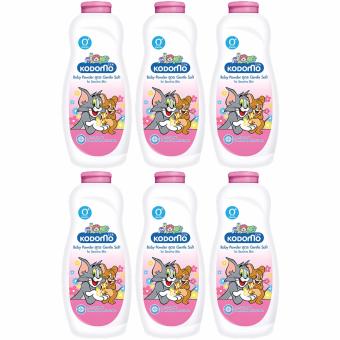 KODOMO โคโดโม เจนเทิลซอฟท์แป้ง 400g. X 6 กระปุก KODOMO โคโดโม เจนเทิลซอฟท์แป้ง 400g. X 6 กระปุก