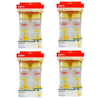 Pigeon ขวดนม RPP พร้อมจุกเสมือนนมมารดา รุ่นมินิ ลายยีราฟ รุ่น 856002 ขนาด 8 ออนซ์ 2ขวด/แพ็ค (4แพ็ค) Pigeon ขวดนม RPP พร้อมจุกเสมือนนมมารดา รุ่นมินิ ลายยีราฟ รุ่น 856002 ขนาด 8 ออนซ์ 2ขวด/แพ็ค (4แพ็ค)