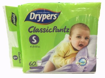 Drypers คลาสสิค แพ้นท์ รุ่นเมกกะ ไซส์ S แถมS4ชิ้น Drypers คลาสสิค แพ้นท์ รุ่นเมกกะ ไซส์ S แถมS4ชิ้น