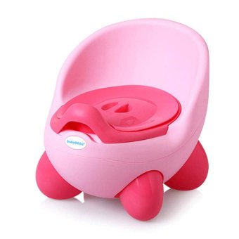 Baby hood กระโถนนั่งเด็ก (สีชมพูอ่อน) Baby hood กระโถนนั่งเด็ก (สีชมพูอ่อน)
