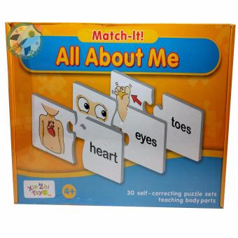 Match It All about me จิ๊กซอร์คำศัพท์ภาษาอังกฤษ เรื่อง ร่างกาย 30 คำ Match It All about me จิ๊กซอร์คำศัพท์ภาษาอังกฤษ เรื่อง ร่างกาย 30 คำ