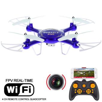 Drone ติดกล้อง WiFi พร้อมระบบถ่ายทอดสดแบบ Realtime(NEW มีระบบ กันหลงทิศ + ปุ่มบินกลับอัตโนมัติ)สีน้ำเงิน Drone ติดกล้อง WiFi พร้อมระบบถ่ายทอดสดแบบ Realtime(NEW มีระบบ กันหลงทิศ + ปุ่มบินกลับอัตโนมัติ)สีน้ำเงิน