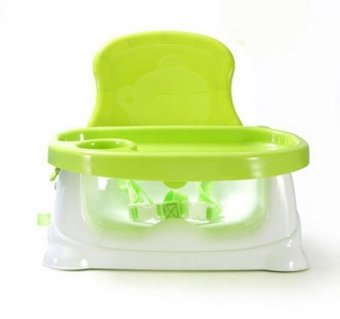 Babyhood เก้าอี้กินข้าวเด็กแบบพกพา - สีเขียว Babyhood เก้าอี้กินข้าวเด็กแบบพกพา - สีเขียว