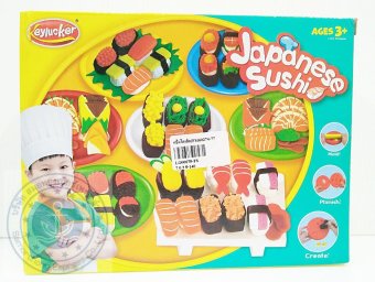 ชุดแป้งโดว์ทำซูชิ Japanese Sushi ชุดแป้งโดว์ทำซูชิ Japanese Sushi