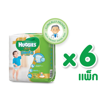 ขายยกลัง! Huggies Ultra Gold แบบกางเกง ไซส์ XL 12 ชิ้น 6 แพ็ก สำหรับเด็กชาย ขายยกลัง! Huggies Ultra Gold แบบกางเกง ไซส์ XL 12 ชิ้น 6 แพ็ก สำหรับเด็กชาย