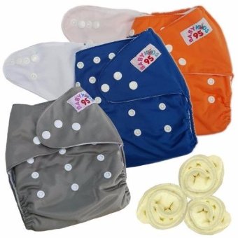 กางเกงผ้าอ้อมกันน้ำ+แผ่นซับไมโครฯ Size:3-16กก. เซ็ท3ตัว (Orange/Dark Blue/Grey) กางเกงผ้าอ้อมกันน้ำ+แผ่นซับไมโครฯ Size:3-16กก. เซ็ท3ตัว (Orange/Dark Blue/Grey)