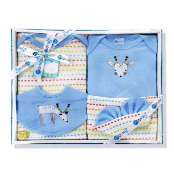 Babybrown Giftset กล่อง สำหรับเด็กแรกเกิด ชุด 5 ชิ้น สีฟ้า Babybrown Giftset กล่อง สำหรับเด็กแรกเกิด ชุด 5 ชิ้น สีฟ้า