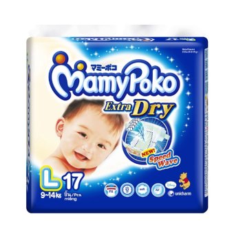 ขายยกลัง! Mamy Poko ผ้าอ้อมเด็ก แบบเทป ไซส์ L 8 แพ็ค 136 ชิ้น (แพ็คละ 17 ชิ้น) ขายยกลัง! Mamy Poko ผ้าอ้อมเด็ก แบบเทป ไซส์ L 8 แพ็ค 136 ชิ้น (แพ็คละ 17 ชิ้น)