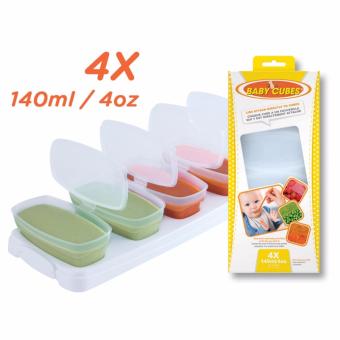 Baby Cubes ภาชนะเก็บอาหาร ขนาด 4 OZ. Baby Cubes ภาชนะเก็บอาหาร ขนาด 4 OZ.