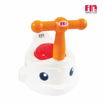 FIN BABIESPLUS กระโถนนั่งเด็ก รูปปลา รุ่น USE-A05 FIN BABIESPLUS กระโถนนั่งเด็ก รูปปลา รุ่น USE-A05