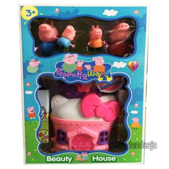 Khonglendeeja ของเล่น Peppa Pig ชุดบ้านโบว์ ฺ (Beauty House) Khonglendeeja ของเล่น Peppa Pig ชุดบ้านโบว์ ฺ (Beauty House)