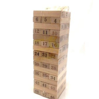 DOLLYCHIC เกมจังก้าไม้ตึกถล่ม (Jenga) DOLLYCHIC เกมจังก้าไม้ตึกถล่ม (Jenga)