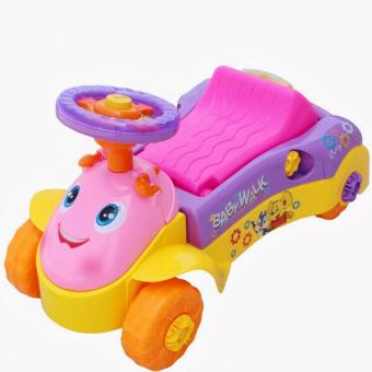รถผลักเดิน รถขาไถ รุ่นเปลี่ยนหน้าได้ สีชมพู Multifunction Baby Walker รถผลักเดิน รถขาไถ รุ่นเปลี่ยนหน้าได้ สีชมพู Multifunction Baby Walker
