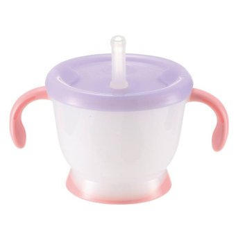 Richell แก้วหลอดหัดดูด AQ Cup de Mug (P) Richell แก้วหลอดหัดดูด AQ Cup de Mug (P)