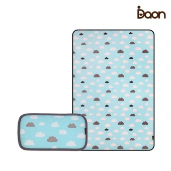 Daon เซตเบาะรองนอนระบายอากาศ พร้อมหมอน Set 3D Air Mesh-Blue Sky ลายก้อนเมฆ สีฟ้า Daon เซตเบาะรองนอนระบายอากาศ พร้อมหมอน Set 3D Air Mesh-Blue Sky ลายก้อนเมฆ สีฟ้า