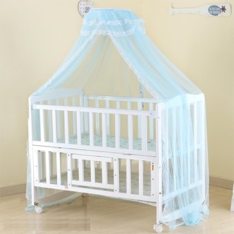 Baby Bed เตียงไม้เด็กสีขาว รุ่นอเนกประสงค์ 3 in 1 ลายลิงน้อยน่ารัก (สีขาว) Baby Bed เตียงไม้เด็กสีขาว รุ่นอเนกประสงค์ 3 in 1 ลายลิงน้อยน่ารัก (สีขาว)