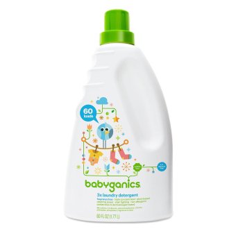 BabyGanics ผลิตภัณฑ์ทำความสะอาดเสื้อผ้า เข้มข้น 3 เท่า สูตรไม่มีกลิ่น ขนาด 1.77 ลิตร BabyGanics ผลิตภัณฑ์ทำความสะอาดเสื้อผ้า เข้มข้น 3 เท่า สูตรไม่มีกลิ่น ขนาด 1.77 ลิตร