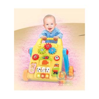 Minlane Kids Yellow Baby's Action Walker รถหัดเดินดนตรี + โต๊ะกิจกรรม สีเหลือง Minlane Kids Yellow Baby's Action Walker รถหัดเดินดนตรี + โต๊ะกิจกรรม สีเหลือง