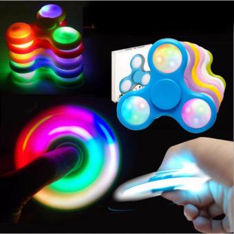 ของเล่นใหม่ ปี 2017 มือหมุนไฟ LED 3 ขา, LED TRI-FIDGET SPINNER ของเล่นใหม่ ปี 2017 มือหมุนไฟ LED 3 ขา, LED TRI-FIDGET SPINNER