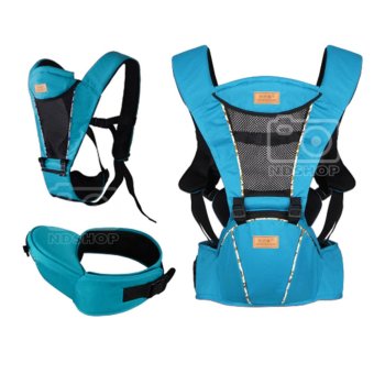 Carrier + Hip Seat Mengbadun รุ่น 8808 เป้อุ้มเด็กแบบมีอานนั่ง สีฟ้าเข้ม Carrier + Hip Seat Mengbadun รุ่น 8808 เป้อุ้มเด็กแบบมีอานนั่ง สีฟ้าเข้ม