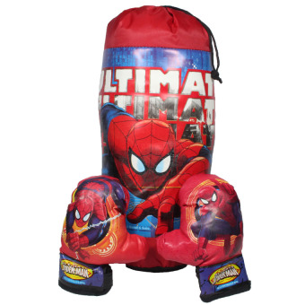 MARVEL ของเล่น นวม กระสอบทราย ชกมวย ชุดนวมกระสอบทราย สไปเดอร์แมน MARVEL ULTIMATE SPIDER-MAN USM9016 MARVEL ของเล่น นวม กระสอบทราย ชกมวย ชุดนวมกระสอบทราย สไปเดอร์แมน MARVEL ULTIMATE SPIDER-MAN USM9016