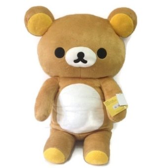 Rilakkuma ตุ๊กตา ริลัคคูมะ ยืน ขนาด 80 ซม. ( สีน้ำตาล ) Rilakkuma ตุ๊กตา ริลัคคูมะ ยืน ขนาด 80 ซม. ( สีน้ำตาล )