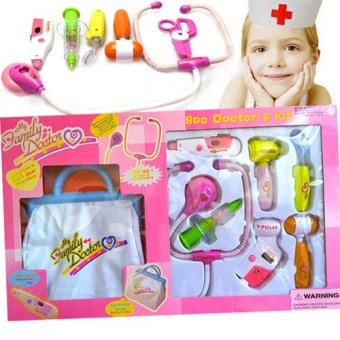 Kids Toys ชุดเซ็ทคุณหมอกล่องใหญ่ Family Doctor พร้อมกระเป๋า Kids Toys ชุดเซ็ทคุณหมอกล่องใหญ่ Family Doctor พร้อมกระเป๋า