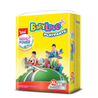 ขายยกลัง! BABYLOVE เบบี้เลิฟเพลย์แพ้นส์นาโนพลัส ซูปเปอร์จัมโบ้ XL แพ็คละ 48 ชิ้น*4แพ็ค (ทั้งหมด192 ชิ้น) ขายยกลัง! BABYLOVE เบบี้เลิฟเพลย์แพ้นส์นาโนพลัส ซูปเปอร์จัมโบ้ XL แพ็คละ 48 ชิ้น*4แพ็ค (ทั้งหมด192 ชิ้น)