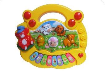 DD Baby animal farm piano ออร์แกนมินิเสียงสัตว์ สีเหลือง DD Baby animal farm piano ออร์แกนมินิเสียงสัตว์ สีเหลือง