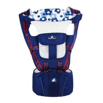 Mustme เป้อุ้มเด็ก แบบมีฐานรองนั่ง 12IN1 Multi-Fuctional Baby Carriers - สีน้ำเงิน Mustme เป้อุ้มเด็ก แบบมีฐานรองนั่ง 12IN1 Multi-Fuctional Baby Carriers - สีน้ำเงิน