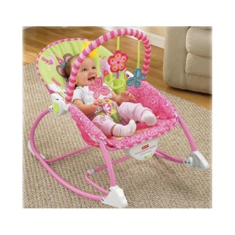 Fisher Price เปลสั่นอัตโนมัติ และสามารถไกว เป็นเก้าอี้นั่งได้ (สีชมพู) Fisher Price เปลสั่นอัตโนมัติ และสามารถไกว เป็นเก้าอี้นั่งได้ (สีชมพู)